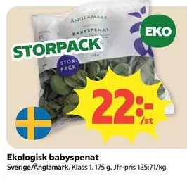 Änglamark - Babyspenat