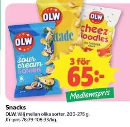 OLW - Snacks
