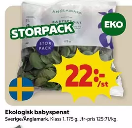 Änglamark - Babyspenat
