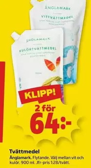 Änglamark - Tvättmedel