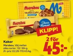 marabou - Kakor