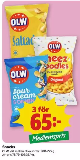 OLW - Snacks