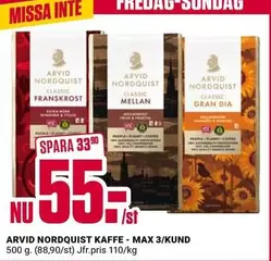 Arvid Nordquist - ARVID NORDQUIST KAFFE