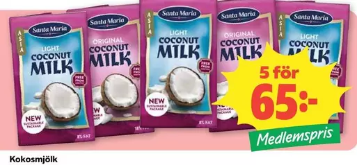Santa Maria - Coconut Milk