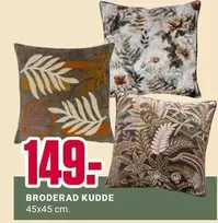 BRODERAD KUDDE