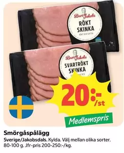 Smörgåspålägg