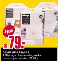 Voltage - Dammsugarpåsar