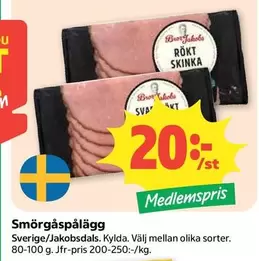 Smörgåspålägg