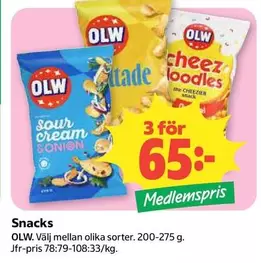 OLW - Snacks