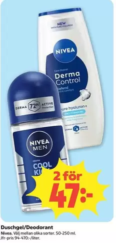 Nivea - Duschgel/Deodorant