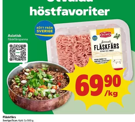 Scan - Asiatisk fläskfärs