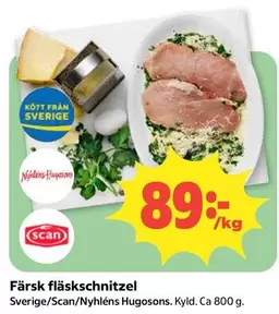 Scan - Färsk fläsk schnitzel