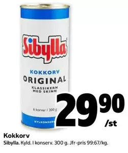 Kokkorv Original