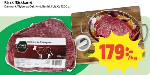 Nybergs Deli - Färsk fläskkarré