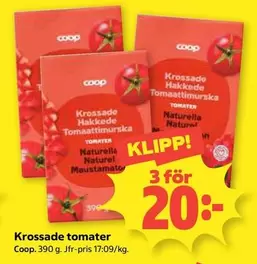 Coop - Krossade tomater