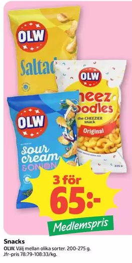 OLW - Snacks