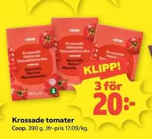 Coop - Krossade tomater