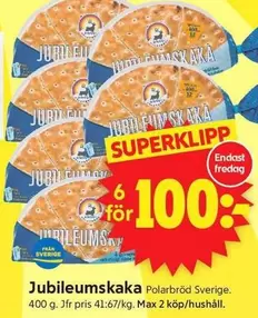 Polarbröd - Jubileumskaka