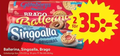 Göteborgs - Ballerina, Singoalla, Brago
