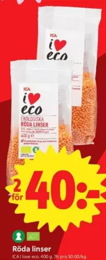 Röda linser