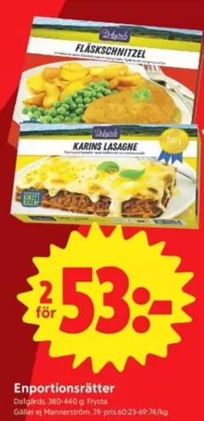 Enportionsrätter