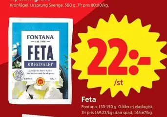 Fontana - Feta Originalet