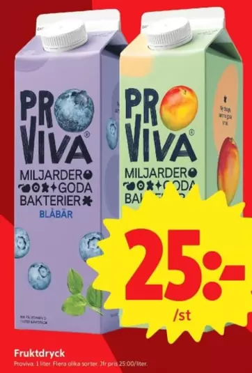 Proviva - Frukt-dryck