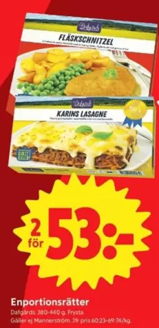 Eldorado - Fl
ksschnitzel, Karins Lasagne