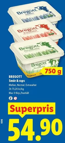 Bregott - Smör & raps