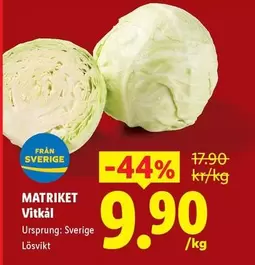 Vitkål