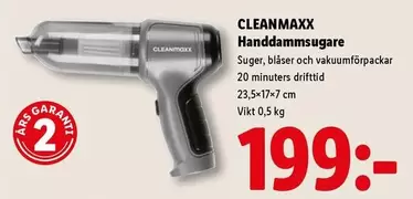 Garant - Handdammsugare
