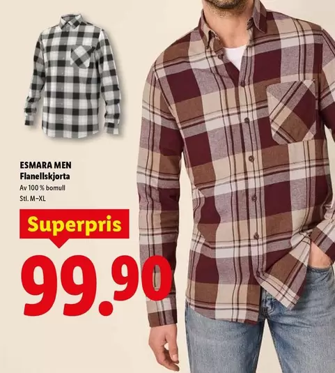 Flanellskjorta