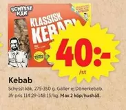 Klassisk Kebab