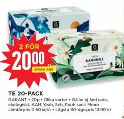 Garant - TE 20-PACK