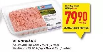 Blandfärs