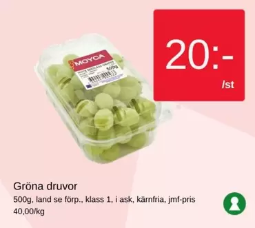 Gröna druvor