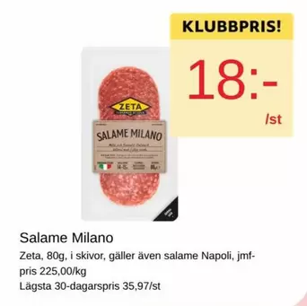Zeta - Salame Milano