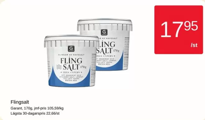 Garant - FlingSalt