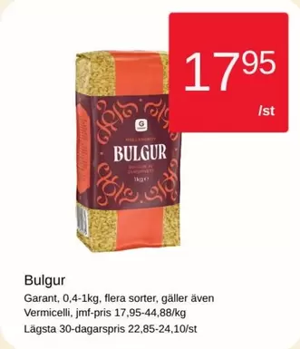 Garant - Bulgur