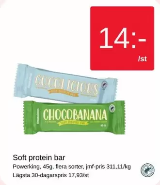 powerking - Soft protein bar