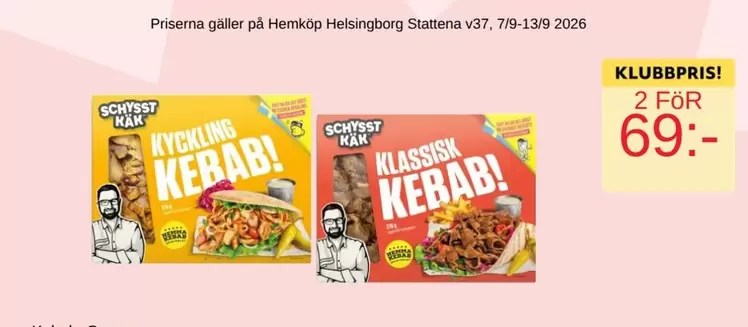 Kyckling Kebab! / Klassisk Kebab!