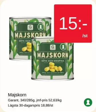 Garant - Majskorn