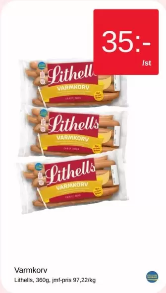 Lithells - Varmkorv