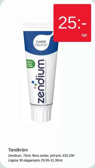 zendium - Tandkräm