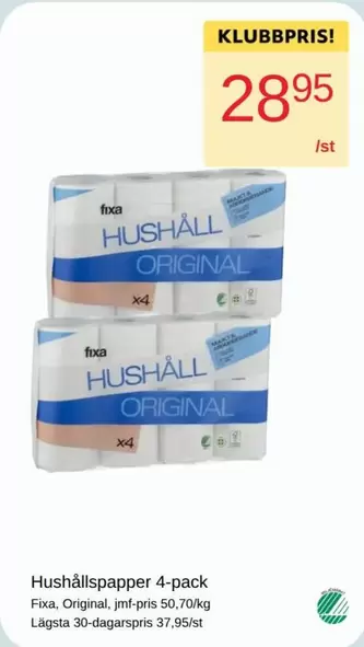 Fixa - Hushållspapper