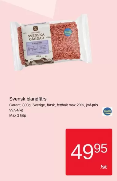 Garant - Svensk blandfärs
