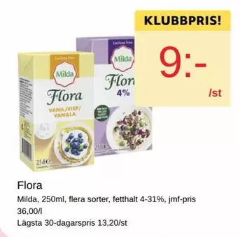 Milda - Flora Vaniljevisp