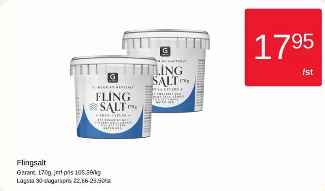 Garant - Flingsalt