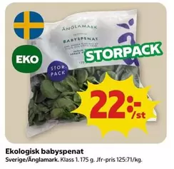 Änglamark - BABYSPENAT