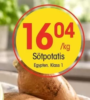 Sötpotatis